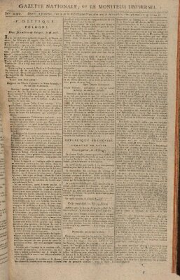 Gazette nationale, ou le moniteur universel (Le moniteur universel) Mittwoch 21. Mai 1794