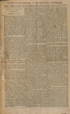Gazette nationale, ou le moniteur universel (Le moniteur universel) Samstag 24. Mai 1794