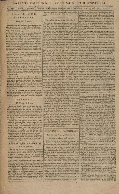 Gazette nationale, ou le moniteur universel (Le moniteur universel) Dienstag 27. Mai 1794