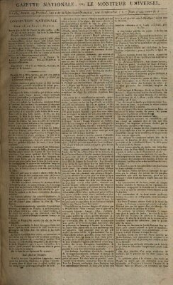 Gazette nationale, ou le moniteur universel (Le moniteur universel) Samstag 7. Juni 1794