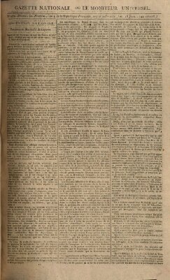 Gazette nationale, ou le moniteur universel (Le moniteur universel) Mittwoch 18. Juni 1794