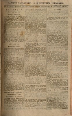 Gazette nationale, ou le moniteur universel (Le moniteur universel) Mittwoch 2. Juli 1794