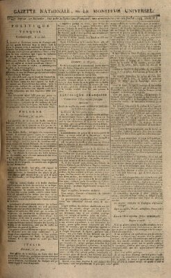 Gazette nationale, ou le moniteur universel (Le moniteur universel) Dienstag 15. Juli 1794