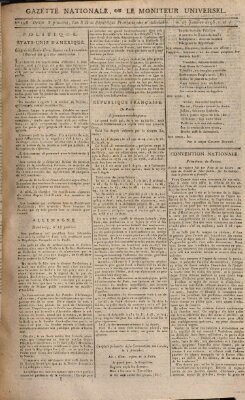 Gazette nationale, ou le moniteur universel (Le moniteur universel) Dienstag 27. Januar 1795