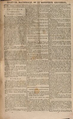 Gazette nationale, ou le moniteur universel (Le moniteur universel) Dienstag 24. Februar 1795