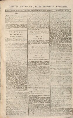 Gazette nationale, ou le moniteur universel (Le moniteur universel) Donnerstag 26. März 1795