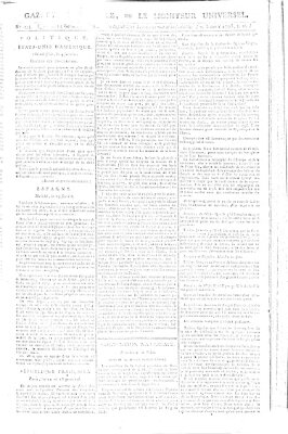 Gazette nationale, ou le moniteur universel (Le moniteur universel) Freitag 3. April 1795