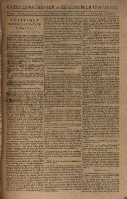 Gazette nationale, ou le moniteur universel (Le moniteur universel) Samstag 16. April 1796