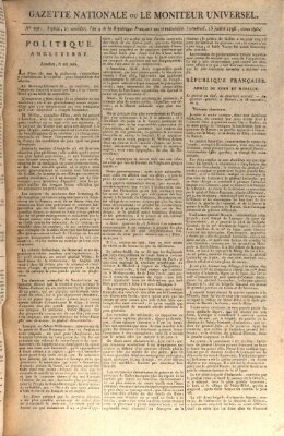 Gazette nationale, ou le moniteur universel (Le moniteur universel) Freitag 15. Juli 1796