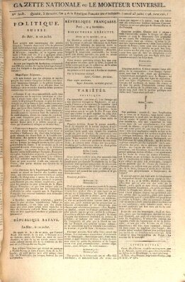 Gazette nationale, ou le moniteur universel (Le moniteur universel) Samstag 23. Juli 1796