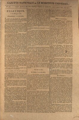 Gazette nationale, ou le moniteur universel (Le moniteur universel) Donnerstag 5. Januar 1797