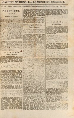 Gazette nationale, ou le moniteur universel (Le moniteur universel) Sonntag 5. Februar 1797