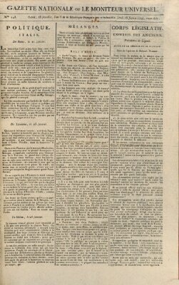 Gazette nationale, ou le moniteur universel (Le moniteur universel) Donnerstag 16. Februar 1797