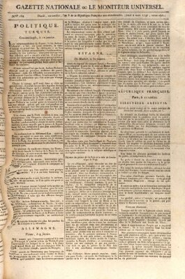 Gazette nationale, ou le moniteur universel (Le moniteur universel) Donnerstag 2. März 1797