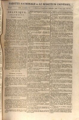 Gazette nationale, ou le moniteur universel (Le moniteur universel) Montag 13. März 1797