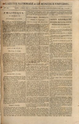 Gazette nationale, ou le moniteur universel (Le moniteur universel) Montag 27. März 1797