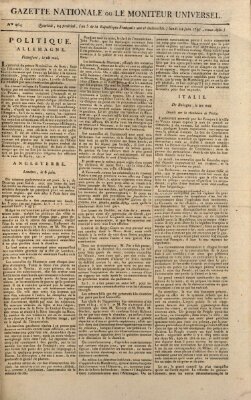 Gazette nationale, ou le moniteur universel (Le moniteur universel) Montag 12. Juni 1797