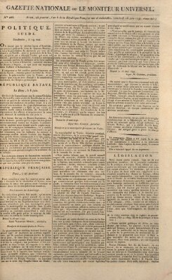 Gazette nationale, ou le moniteur universel (Le moniteur universel) Freitag 16. Juni 1797