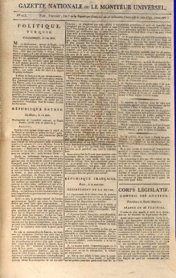 Gazette nationale, ou le moniteur universel (Le moniteur universel) Mittwoch 21. Juni 1797