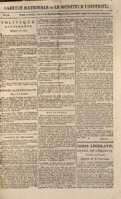 Gazette nationale, ou le moniteur universel (Le moniteur universel) Samstag 24. Juni 1797