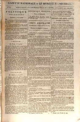 Gazette nationale, ou le moniteur universel (Le moniteur universel) Montag 24. Juli 1797