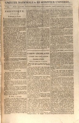 Gazette nationale, ou le moniteur universel (Le moniteur universel) Dienstag 5. September 1797