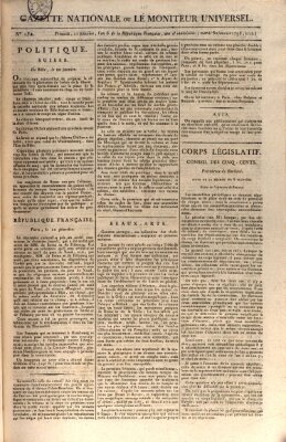 Gazette nationale, ou le moniteur universel (Le moniteur universel) Dienstag 30. Januar 1798