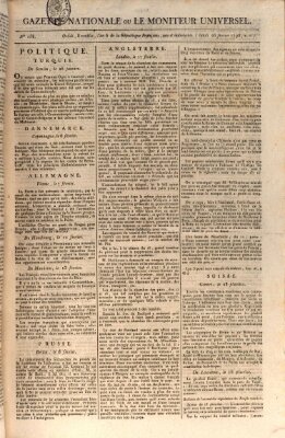 Gazette nationale, ou le moniteur universel (Le moniteur universel) Montag 26. Februar 1798