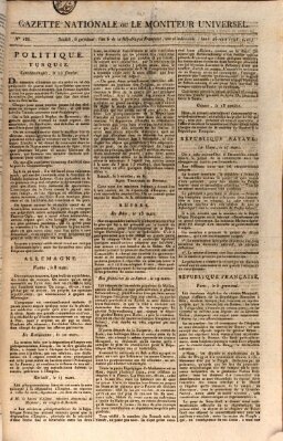 Gazette nationale, ou le moniteur universel (Le moniteur universel) Montag 26. März 1798