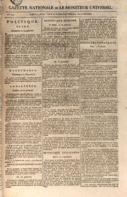 Gazette nationale, ou le moniteur universel (Le moniteur universel) Donnerstag 26. April 1798