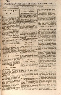 Gazette nationale, ou le moniteur universel (Le moniteur universel) Freitag 27. April 1798