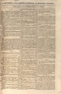 Gazette nationale, ou le moniteur universel (Le moniteur universel) Montag 14. Mai 1798