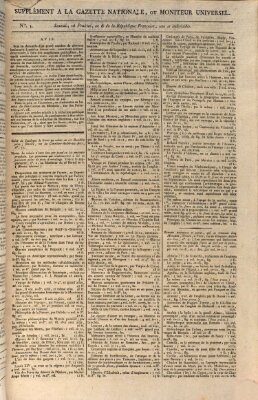 Gazette nationale, ou le moniteur universel (Le moniteur universel) Montag 4. Juni 1798