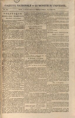 Gazette nationale, ou le moniteur universel (Le moniteur universel) Dienstag 5. Juni 1798