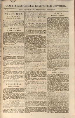 Gazette nationale, ou le moniteur universel (Le moniteur universel) Montag 18. Juni 1798