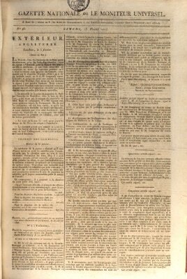 Gazette nationale, ou le moniteur universel (Le moniteur universel) Samstag 15. Februar 1806