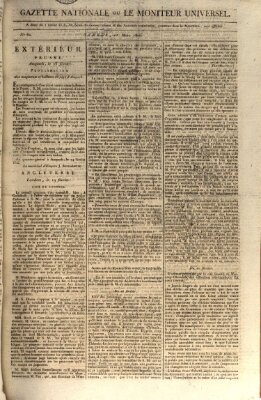 Gazette nationale, ou le moniteur universel (Le moniteur universel) Samstag 1. März 1806