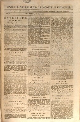 Gazette nationale, ou le moniteur universel (Le moniteur universel) Freitag 28. März 1806