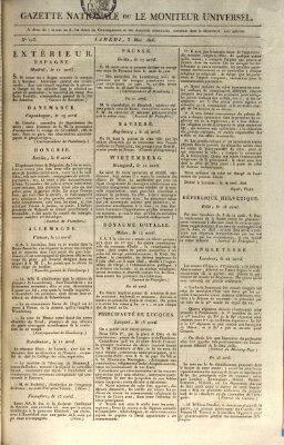 Gazette nationale, ou le moniteur universel (Le moniteur universel) Samstag 3. Mai 1806