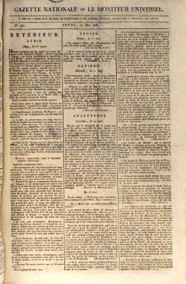 Gazette nationale, ou le moniteur universel (Le moniteur universel) Donnerstag 22. Mai 1806