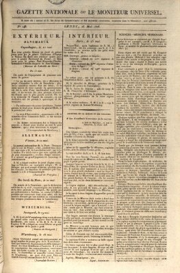 Gazette nationale, ou le moniteur universel (Le moniteur universel) Montag 26. Mai 1806