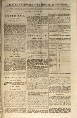 Gazette nationale, ou le moniteur universel (Le moniteur universel) Samstag 31. Mai 1806