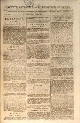 Gazette nationale, ou le moniteur universel (Le moniteur universel) Sonntag 8. Juni 1806