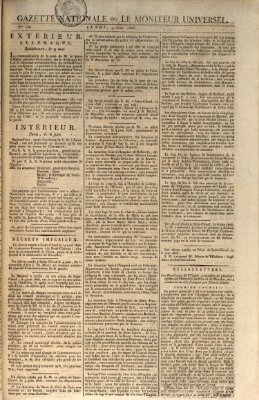 Gazette nationale, ou le moniteur universel (Le moniteur universel) Montag 9. Juni 1806