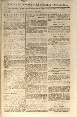 Gazette nationale, ou le moniteur universel (Le moniteur universel) Donnerstag 12. Juni 1806