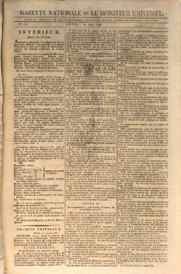 Gazette nationale, ou le moniteur universel (Le moniteur universel) Montag 16. Juni 1806