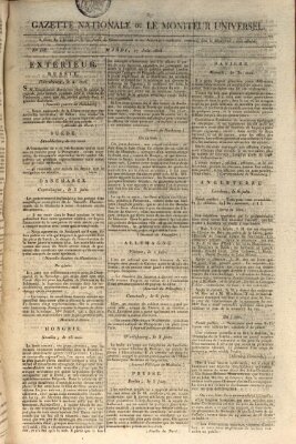 Gazette nationale, ou le moniteur universel (Le moniteur universel) Dienstag 17. Juni 1806