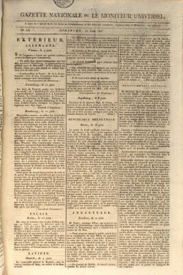 Gazette nationale, ou le moniteur universel (Le moniteur universel) Sonntag 22. Juni 1806