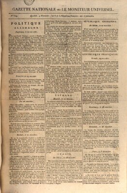 Gazette nationale, ou le moniteur universel (Le moniteur universel) Sonntag 22. Juli 1798