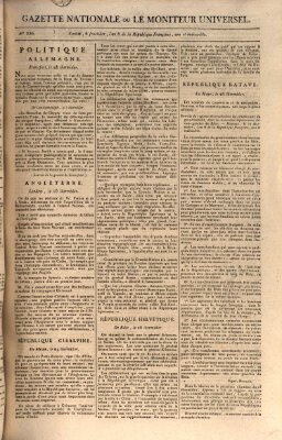 Gazette nationale, ou le moniteur universel (Le moniteur universel) Donnerstag 23. August 1798